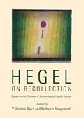 Ricci / Sanguinetti |  Hegel on Recollection | Buch |  Sack Fachmedien