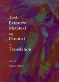 Pellatt |  Text, Extratext, Metatext and Paratext in Translation | Buch |  Sack Fachmedien