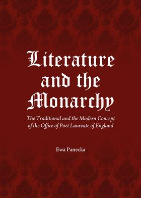 Panecka | Literature and the Monarchy | Buch | 978-1-4438-5481-8 | sack.de