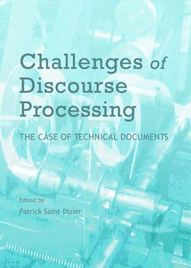 Saint-Dizier |  Challenges of Discourse Processing | Buch |  Sack Fachmedien