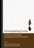 Calvo-Ferrer / Campos Pardillos |  Investigating Lexis | Buch |  Sack Fachmedien