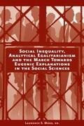 Moss |  Social Inequality, Analytical Egalitarianism and the March Towards Eugenic Explanations in the Social Sciences | eBook | Sack Fachmedien