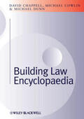 Chappell / Dunn / Cowlin |  Building Law Encyclopaedia | eBook | Sack Fachmedien