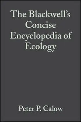 Calow |  Blackwell's Concise Encyclopedia of Ecology | eBook | Sack Fachmedien