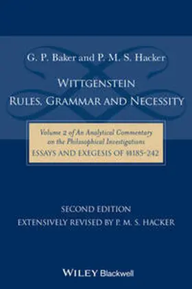 Baker / Hacker |  Wittgenstein | eBook | Sack Fachmedien