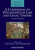 Patterson |  A Companion to Philosophy of Law and Legal Theory | eBook | Sack Fachmedien