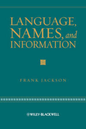 Jackson | Language, Names, and Information | E-Book | sack.de