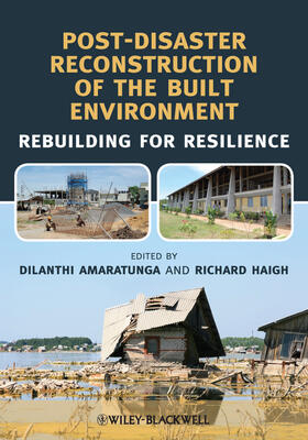 Amaratunga / Haigh | Post-Disaster Reconstruction of the Built Environment | Buch | sack.de