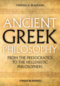 Blackson |  Blackson, T: Ancient Greek Philosophy | Buch |  Sack Fachmedien
