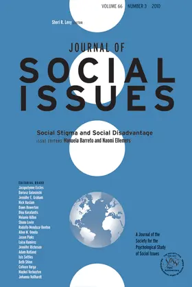 Barreto / Ellemers / Levy |  Social Stigma and Social Disadvantage | Buch |  Sack Fachmedien