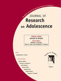 Russell / Card / Susman |  Journal of Research on Adolescence | Buch |  Sack Fachmedien