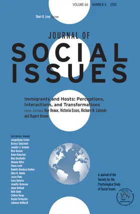 Deaux / Esses / Lalonde |  Immigrants and Hosts | Buch |  Sack Fachmedien