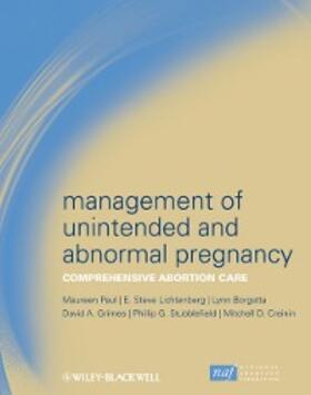 Paul / Lichtenberg / Borgatta | Management of Unintended and Abnormal Pregnancy | E-Book | sack.de