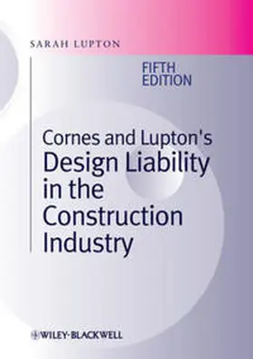 Lupton |  Cornes and Lupton's Design Liability in the Construction Industry | eBook | Sack Fachmedien