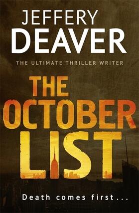 Deaver |  The October List | Buch |  Sack Fachmedien