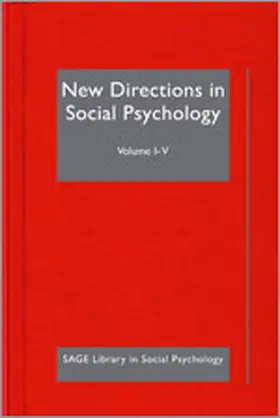 Baumeister / Vohs |  New Directions in Social Psychology | Buch |  Sack Fachmedien