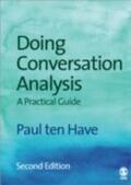 Ten Have |  Doing Conversation Analysis | eBook | Sack Fachmedien