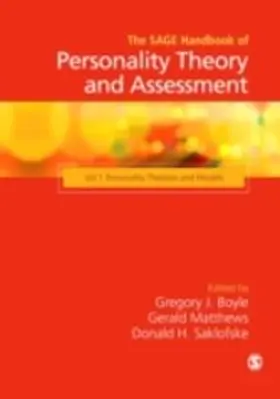 Boyle / Matthews / Saklofske, Ph.D |  The SAGE Handbook of Personality Theory and Assessment | eBook | Sack Fachmedien