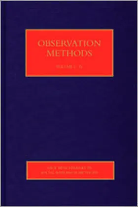 Smart / Peggs / Burridge |  Observation Methods | Buch |  Sack Fachmedien