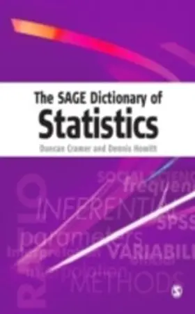 Cramer / Howitt | The SAGE Dictionary of Statistics | E-Book | sack.de