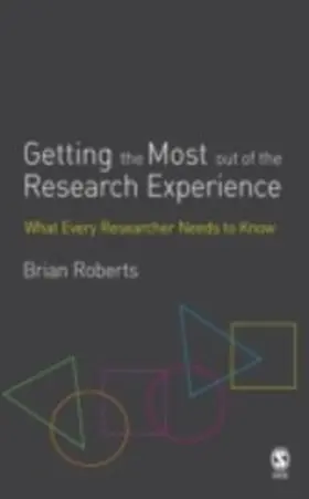 Roberts |  Getting the Most Out of the Research Experience | eBook | Sack Fachmedien