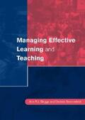Briggs / Sommefeldt |  Managing Effective Learning and Teaching | eBook | Sack Fachmedien