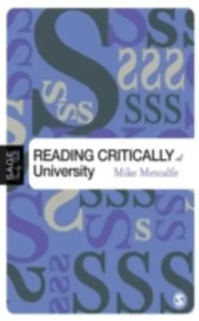 Metcalfe | Reading Critically at University | E-Book | www.sack.de