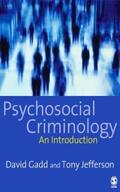 Gadd / Jefferson |  Psychosocial Criminology | eBook | Sack Fachmedien