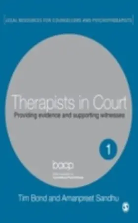 Bond / Sandhu | Therapists in Court | E-Book | sack.de