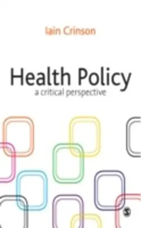 Crinson | Health Policy | E-Book | www.sack.de