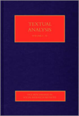 Bauer / Bicquelet / Suerdem | Textual Analysis | Buch | 978-1-4462-4689-4 | sack.de