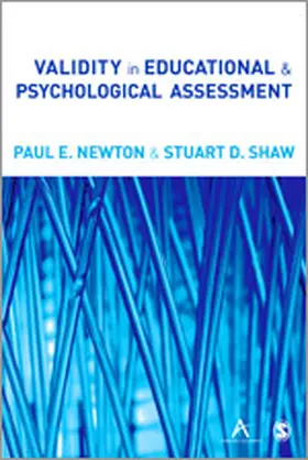 Newton / Shaw |  Validity in Educational and Psychological Assessment | Buch |  Sack Fachmedien
