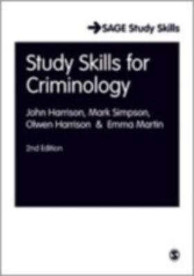 Harrison / Simpson / Martin |  Study Skills for Criminology | eBook | Sack Fachmedien
