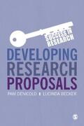 Denicolo / Becker |  Developing Research Proposals | eBook | Sack Fachmedien