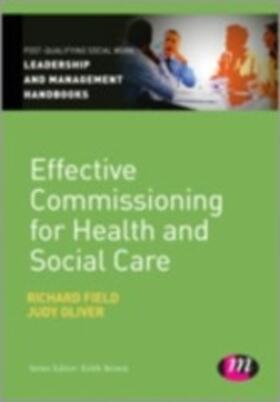 Field / Oliver |  Effective Commissioning in Health and Social Care | eBook | Sack Fachmedien