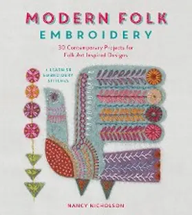 Nicholson |  Modern Folk Embroidery | eBook | Sack Fachmedien