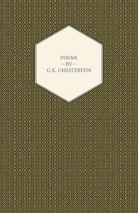 Chesterton |  Poems by G. K. Chesterton | eBook | Sack Fachmedien