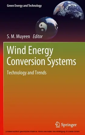 Muyeen |  Wind Energy Conversion Systems | eBook | Sack Fachmedien