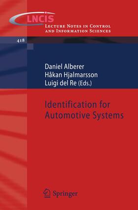 Alberer / del Re / Hjalmarsson | Identification for Automotive Systems | Buch | 978-1-4471-2220-3 | sack.de