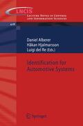 Alberer / del Re / Hjalmarsson |  Identification for Automotive Systems | Buch |  Sack Fachmedien