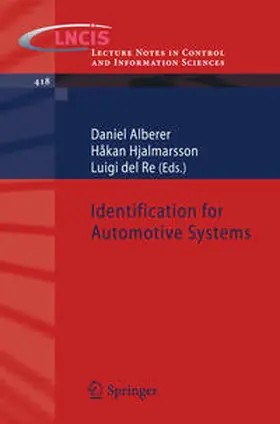 Alberer / Hjalmarsson / del Re |  Identification for Automotive Systems | eBook | Sack Fachmedien