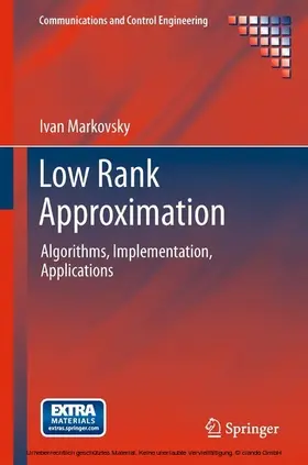 Markovsky | Low Rank Approximation | E-Book | sack.de