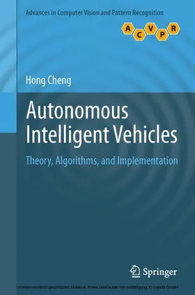 Cheng |  Autonomous Intelligent Vehicles | eBook | Sack Fachmedien