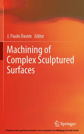Davim | Machining of Complex Sculptured Surfaces | E-Book | www.sack.de