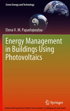 Papadopoulou |  Energy Management in Buildings Using Photovoltaics | eBook | Sack Fachmedien