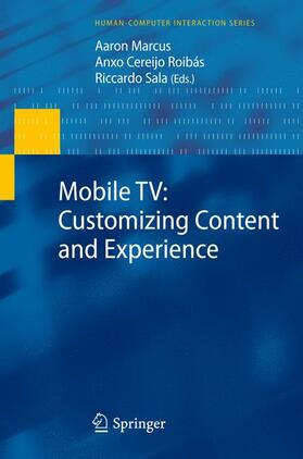 Marcus / Sala / Roibás | Mobile TV: Customizing Content and Experience | Buch | 978-1-4471-2531-0 | sack.de