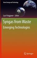 Puigjaner |  Syngas from Waste | Buch |  Sack Fachmedien