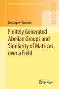 Norman |  Finitely Generated Abelian Groups and Similarity of Matrices over a Field | eBook | Sack Fachmedien