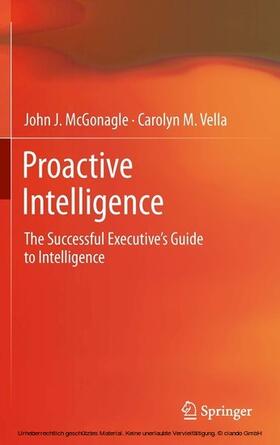 McGonagle / Vella | Proactive Intelligence | E-Book | sack.de