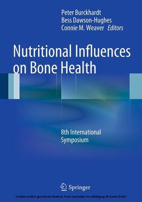 Burckhardt / Dawson-Hughes / Weaver | Nutritional Influences on Bone Health | E-Book | sack.de